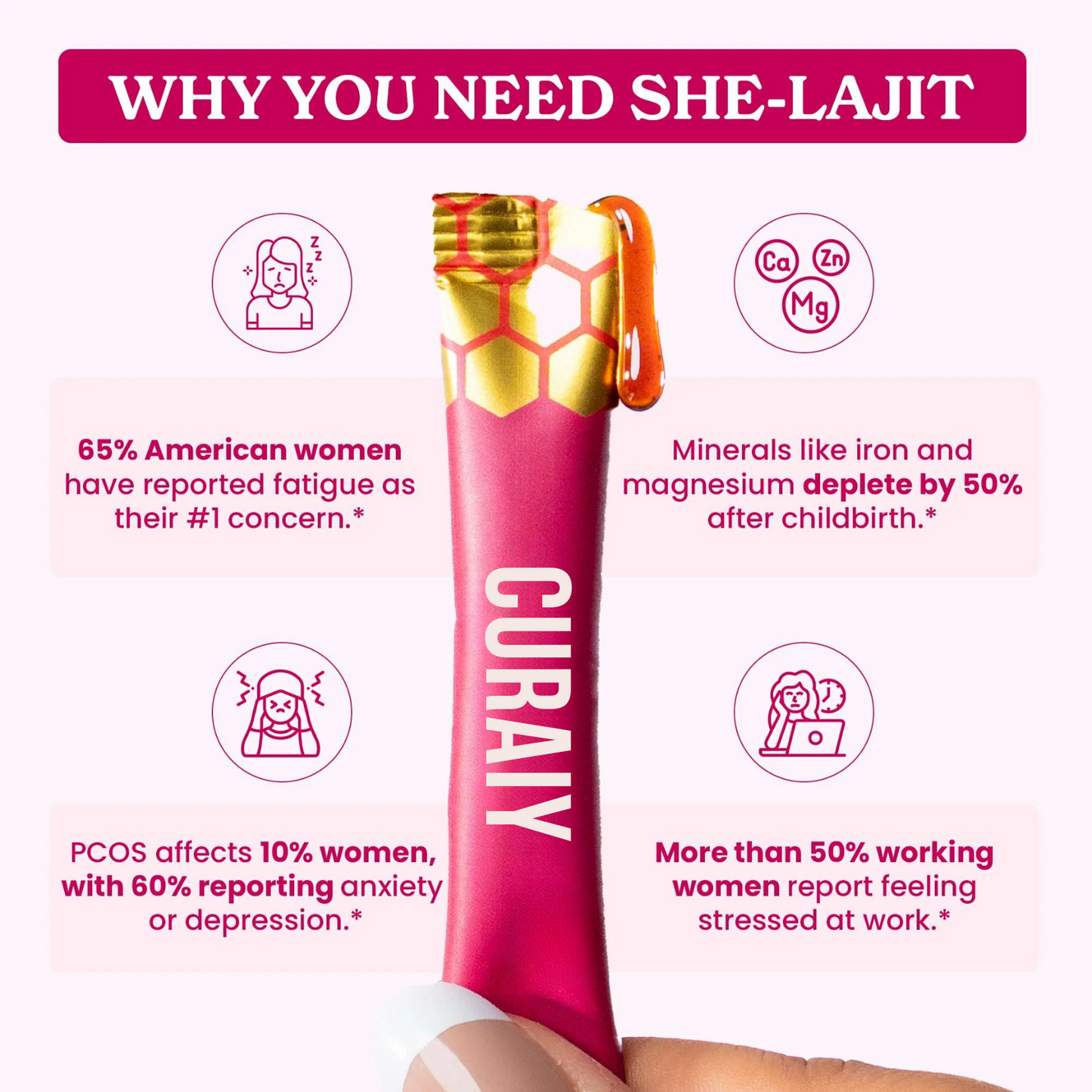 SHE-Lajit Honey Sticks