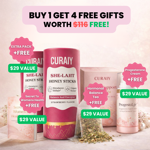 SHE-Lajit Honey Sticks + 4 FREE GIFTS